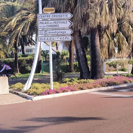 Bord De Mer, Midi, Acces Direct A La Et Parking Privatif * 칸느